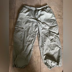 Brand new fashion nova parachute pants size 3x